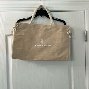 Ritz Carlton canvas tote